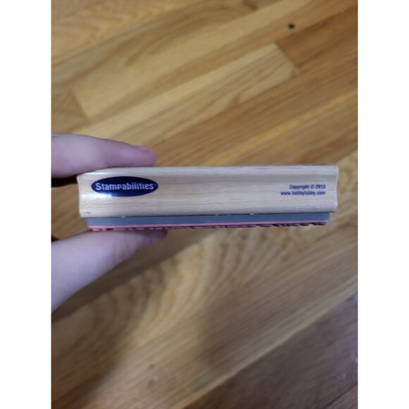 Stampabilities Italian Cities Text Block Rubber Stamp – Background Stamp - Picture 3 of 3